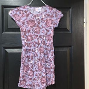 Girls Lularoe Mae Dress size 6. New without tags